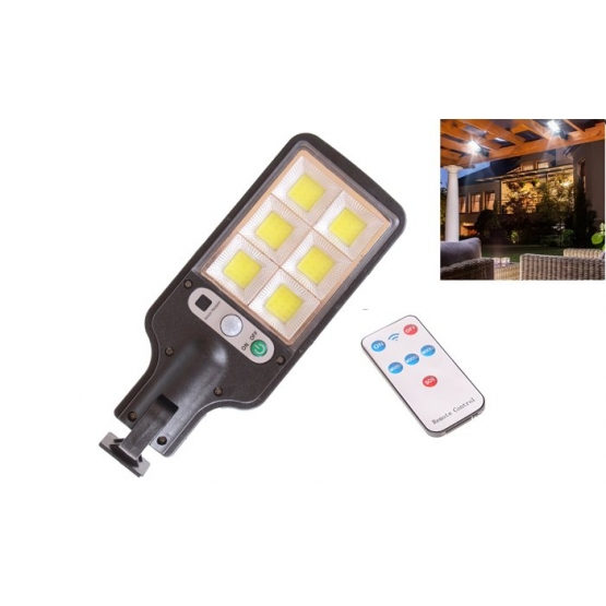 Solárne LED svetlo s detektorom pohybu JX-616E
