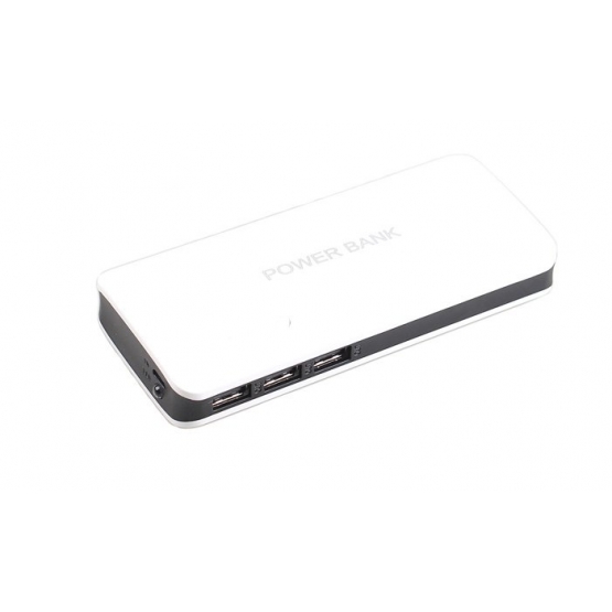 Powerbanka so svietidlom 15 000 mAh biela