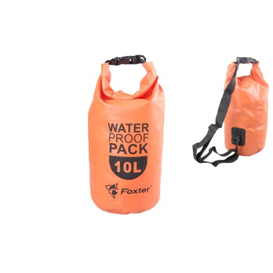 Nepremokavý vak 10 l oranžový