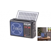 Solárne 3pásmové rádio IS-810PRO modré