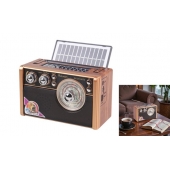 Solárne 3pásmové rádio RX-2510BTS svetlo hnedé