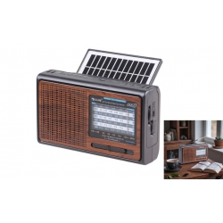 Solárne prenosné rádio RX-BT3060S hnedé