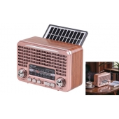 Solárne prenosné rádio RX-BT7071S ružové