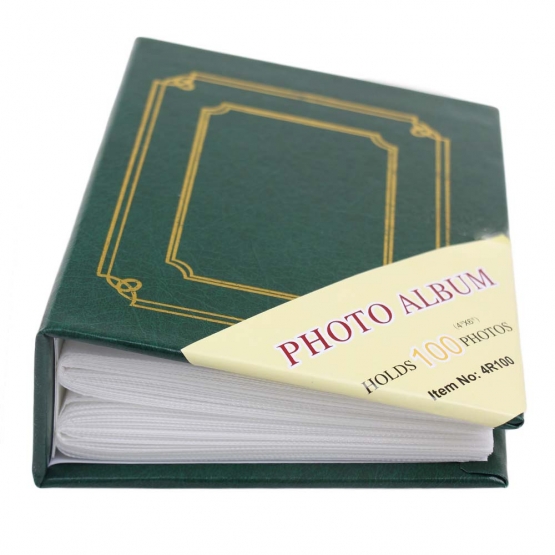 Fotoalbum na 100 fotografií zelené
