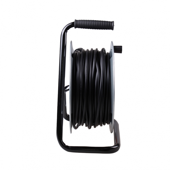 Predlžovací kábel na bubne 50m sivý 2,5mm² KR-1553