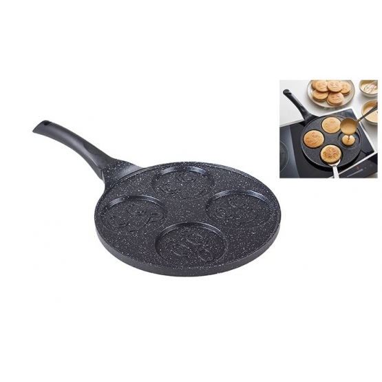 Panvica na lievance s motívmi smajlíkov 26cm ZL-2421