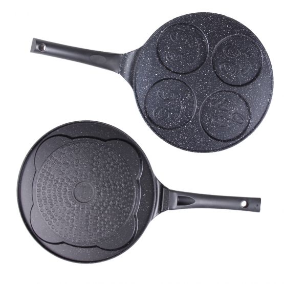 Panvica na lievance s motívmi smajlíkov 26cm ZL-2421