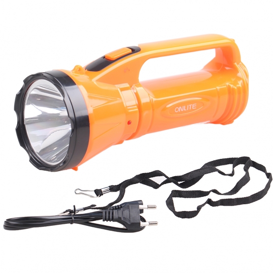 Dobíjacie LED svietidlo L6363 oranžové