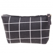 Kozmetická taška Handmade čierna kocka