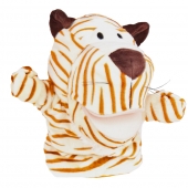 Plyšový maňuška na ruku tiger