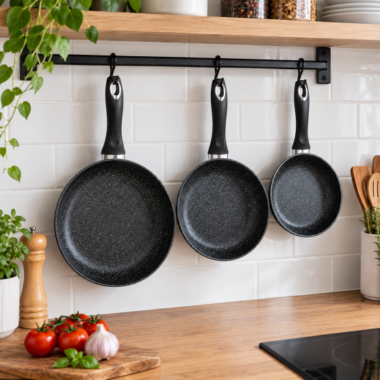 Sada 3 hliníkových panvíc ZL-7148