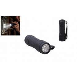Kompaktná ručná 9LED baterka