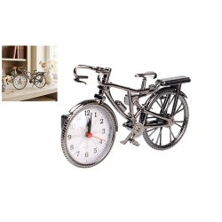 Dekoratívne hodiny v tvare bicykla