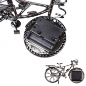 Dekoratívne hodiny v tvare bicykla