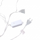 LED vianočný svetelný záves s motívmi hviezd 8017WW