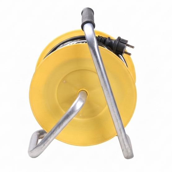 Predlžovací kábel na bubne 25m žltý 2,5mm² KR-1529