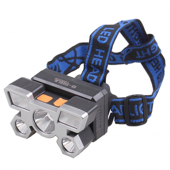 9LED dobíjacia čelovka XY501