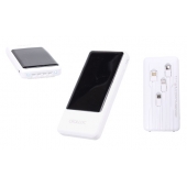 Powerbanka so svietidlom 4v1 20 000 mAh biela