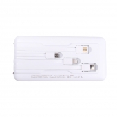 Powerbanka so svietidlom 4v1 20 000 mAh biela