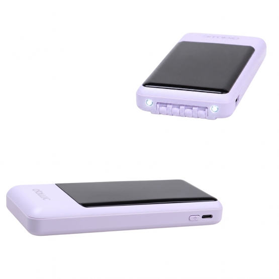 Powerbanka so svietidlom 4v1 20 000 mAh fialová