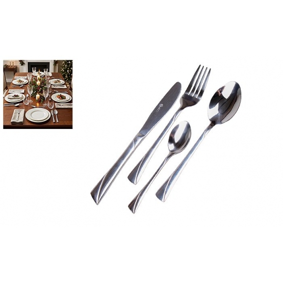 24-dielna súprava nerezových príborov EH-8015