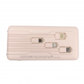 Powerbanka so svietidlom 4v1 20 000 mAh ružová