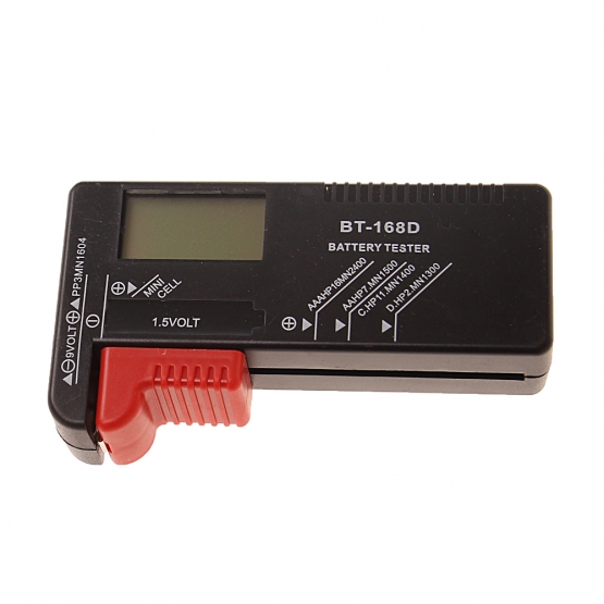 Digitálny tester batérií BT-168D