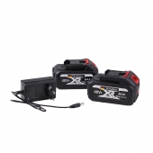 Aku reťazová píla 6″+8″ KR-7180