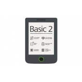 Čítačka kníhPOCKETBOOK 614 Basic 2 (PB614B2G), tmavě šedá