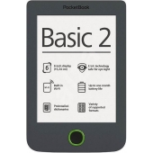 Čítačka kníhPOCKETBOOK 614 Basic 2 (PB614B2G), tmavě šedá