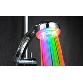 LED svietiaci sprcha