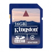 Pamäťová karta KINGSTON SDHC 16GB Class 4 (SD4 / 16GB)