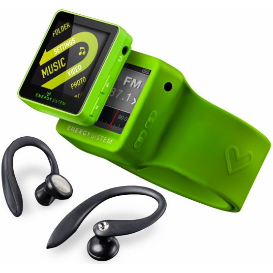 MP4 prehrávač ENERGY SISTEM 2508 Sport 8GB Lime Green