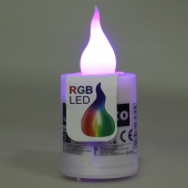 Náhrobná LED sviečka Subito S1 RGB
