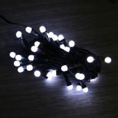 LED svetelná reťaz studená biela