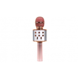 Karaoke mikrofon WS-858 rosegold