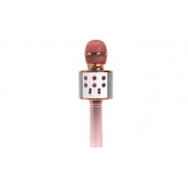 Karaoke mikrofon WS-858 rosegold