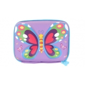 Peračník 1poschodový 3D motýľ fialový