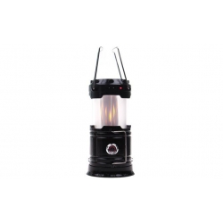 Solárne kempingový lampáš MH-5800Hčierna