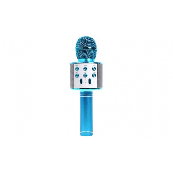 Karaoke mikrofón WS-858 modrý